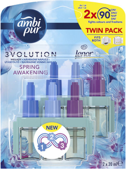 Ambi Pur 3volution Frühlings Erwachen Nachfüllpack 2×20 ml