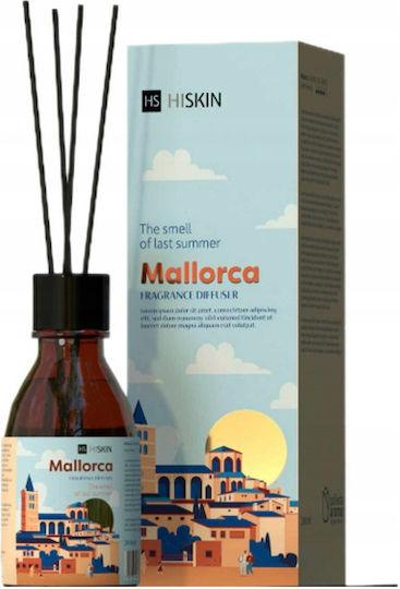 HiSkin Diffuser Bon Voyage Mallorca με Άρωμα Λεμόνι 80ml