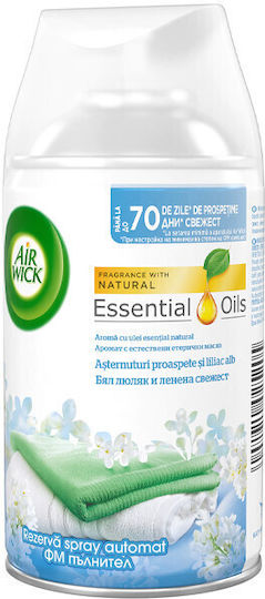Airwick Refill for Spray Device Freshmatic with Fragrance Cool Linen & White Liliac 250ml