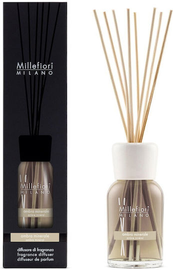 Millefiori Milano Home Fragrance Diffuser Amber and Rose 500 ml