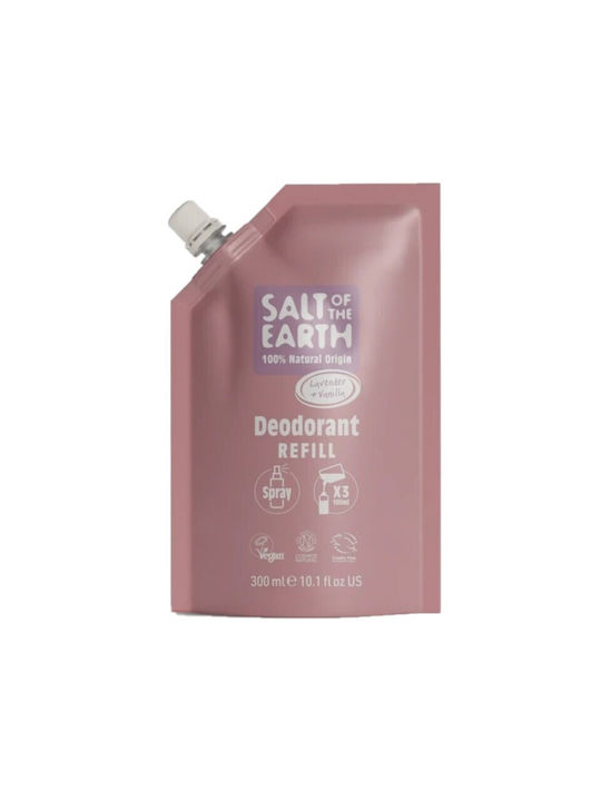 Salt Earth Lavender & Vanilla Spray Refill Pouch 300ml