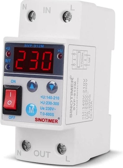 Sinotimer Aparat de Măsură pentru Panou Electric Digital Monofazat