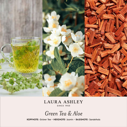 Γύψινο Ραumdüfte Αιθέριο Έλαιο Green Tea & Aloe 200g Laura Ashley A2572 00055842