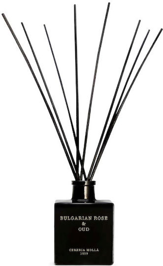 Cereria Molla Diffuser with Fragrance Bulgarian Rose + Oud 1324 100ml
