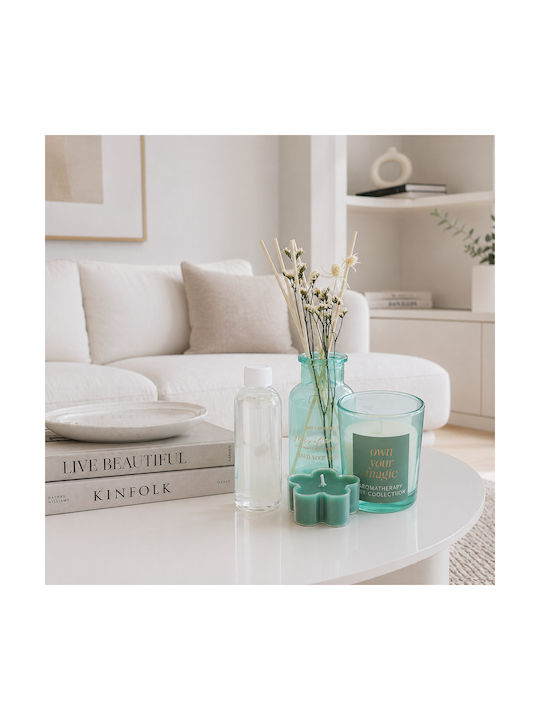 Set Home Fragrance Sticks 2 Candles Moss After Rain Mrshome Df-0012001