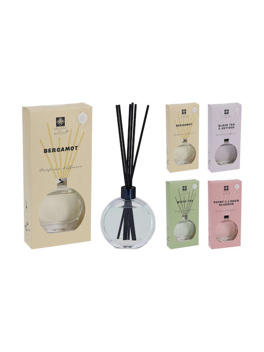 Reed Diffuser Γυαλί 4 Διαφορετικά Αρώματα 9x3.2x20cm