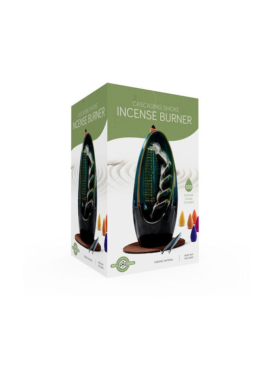Source – Cascading Smoke Incense Burner – Διακοσμητικός Κεραμικός Καταρράκτης Αρωματικού Καπνού