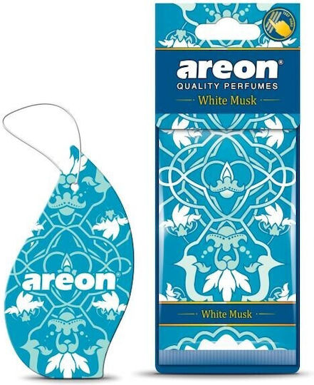 Areon Car Air Freshener Tab Pendand Mon White Musk