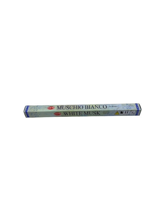Hem Αρωματικά Sticks με Άρωμα White Musk 25/3CM 40gr