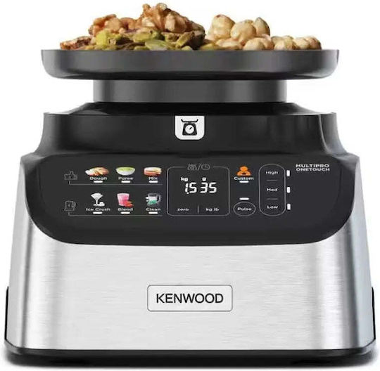 Kenwood Мултифункционален хранителен процесор 1000W с Купа 3лт и Кана Блендер Черен