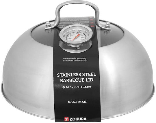 Zokura Lid for Pot Metallic 26.5cm Z1323