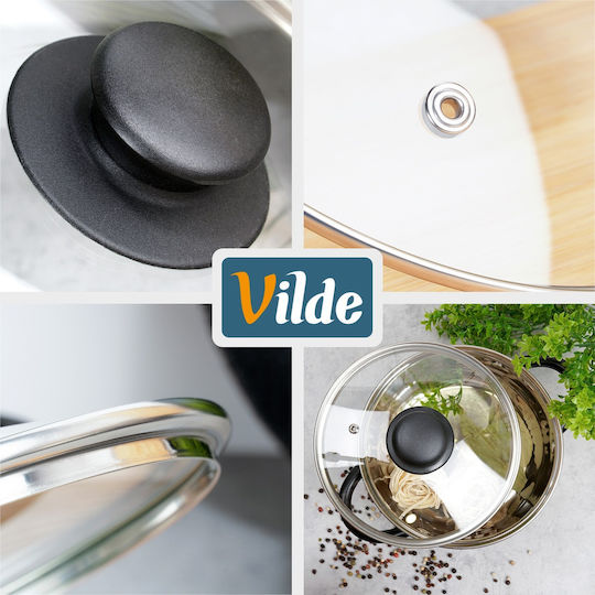 Vilde Капак за Пот Стъклен 18см