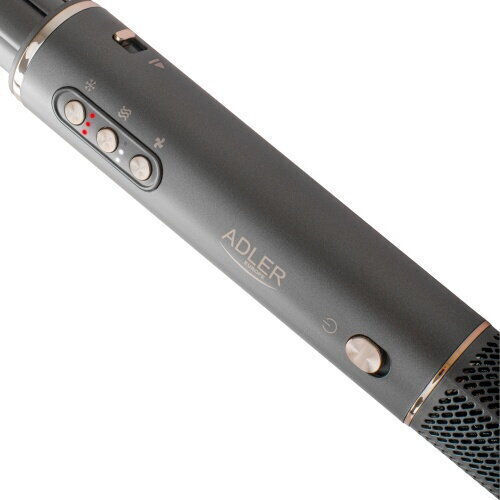 Adler Styler Electric Hair Brush with Air for Hair Straightening and Curls 1400W