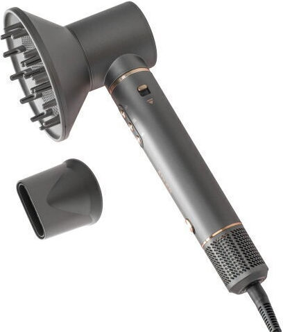 Adler Styler Electric Hair Brush with Air for Hair Straightening and Curls 1400W