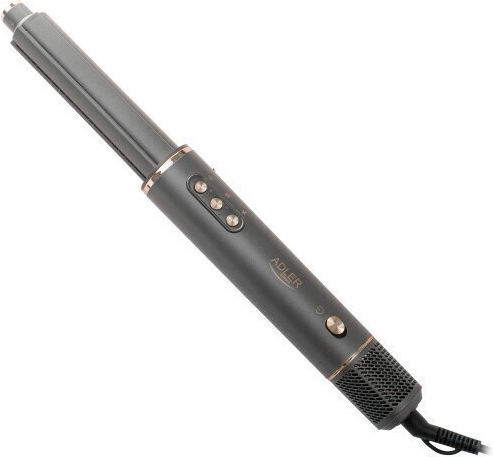 Adler Styler Electric Hair Brush with Air for Hair Straightening and Curls 1400W