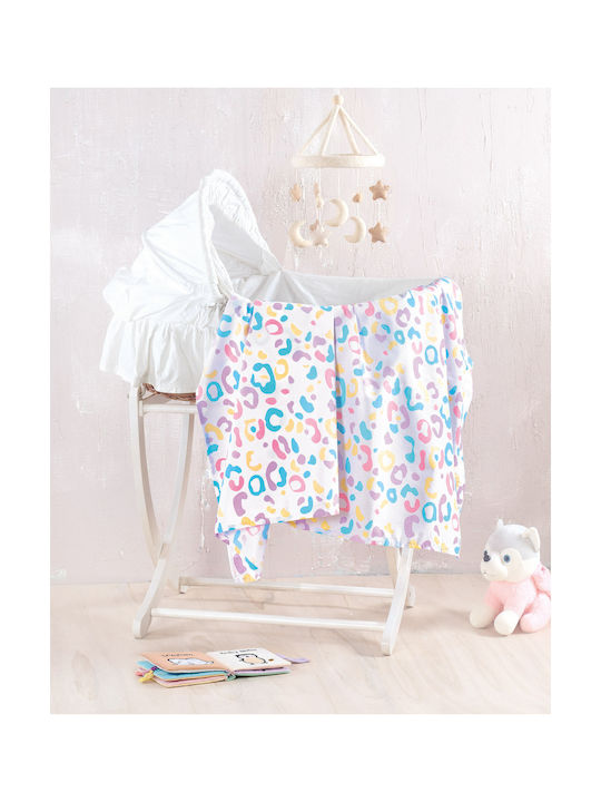 Rythmos Set Baby Duvet Cover with Pillowcase Candy Multicolour 110x160cm