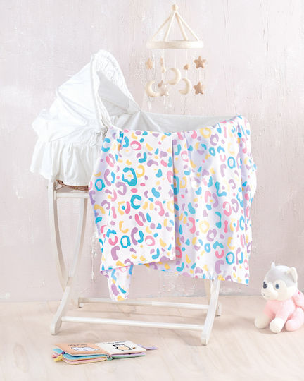 Rythmos Set Baby Duvet Cover with Pillowcase Candy Multicolour 110x160cm