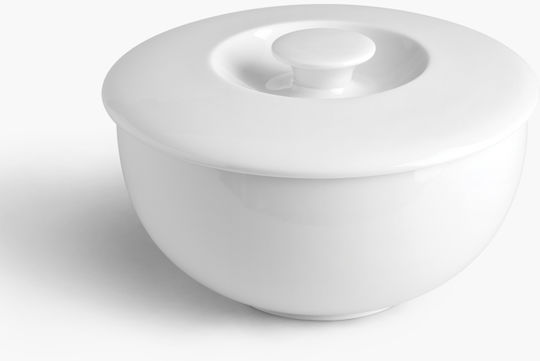 Ionia Plus Supa Tureen din Porțelan Albă 1pcs Ionia Plus Supa Tureen din Porțelan Albă 1pcs