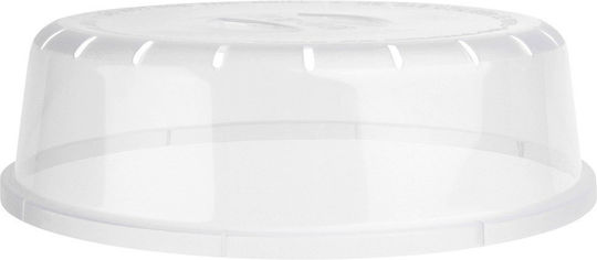 Koopman Microwave Oven Cover 24 Cm Diameter Transparent Material Pp
