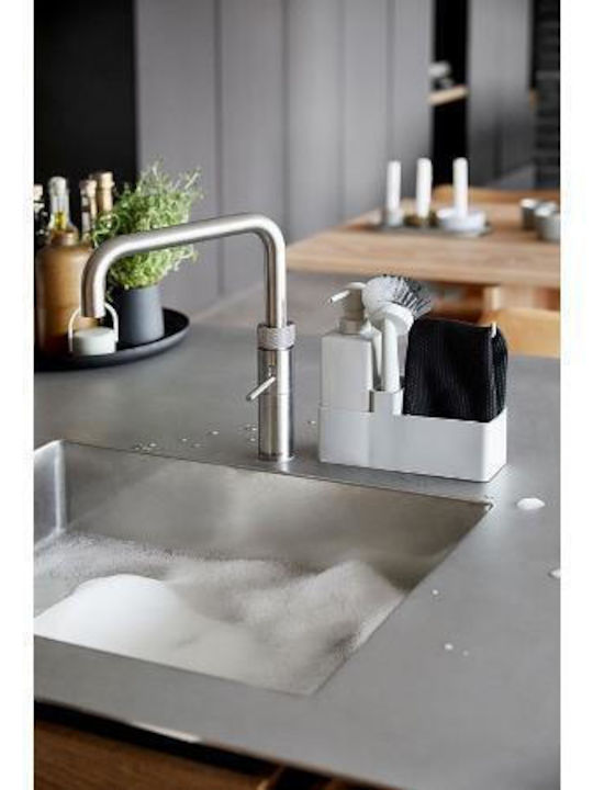 Zone Denmark Βάση οργάνωσης νεροχύτη από Πλαστικό Warm Grey 22x6.7x19cm