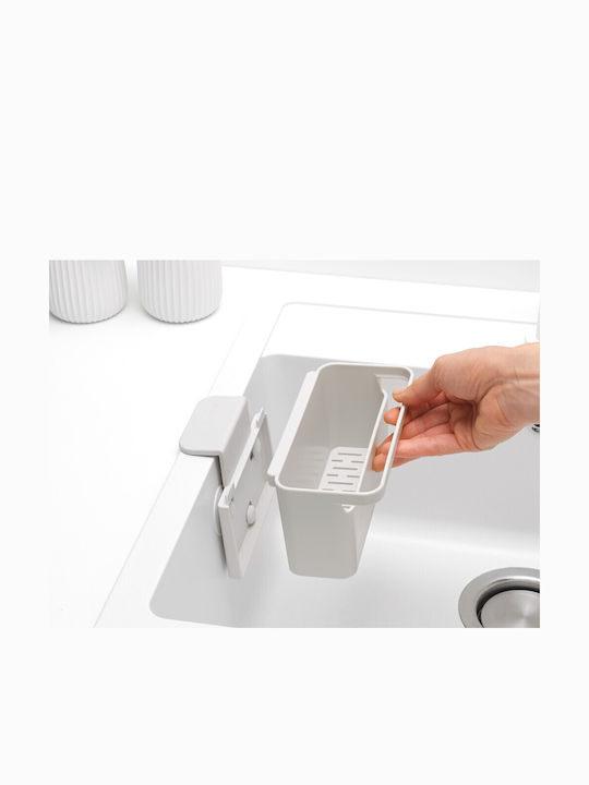 Brabantia Sponge Holder Made of Gray Plastic 17.1x12.8x17.1cm