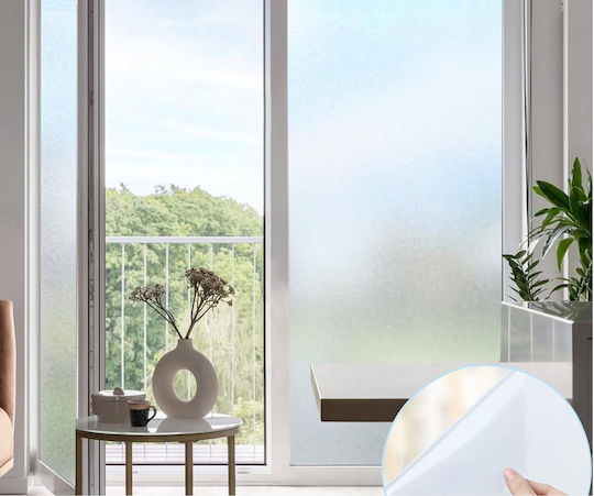 Frosted Window Film Privacy Self-Adhesive UV Protection 60x400 cm