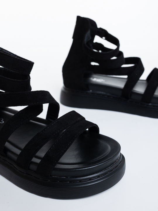Sandale Casual Damă Negre