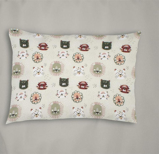 Dimcol Față de pernă pentru copii din bumbac 100% 50x70cm Light Olive