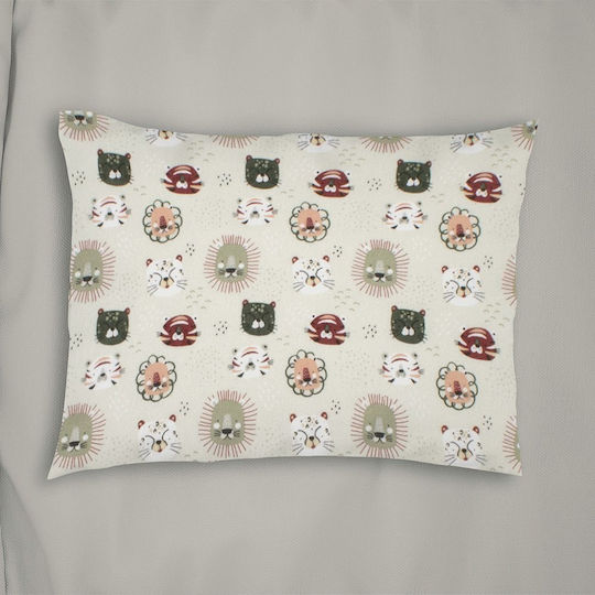 Dimcol Față de pernă pentru copii din bumbac 100% 50x70cm Light Olive