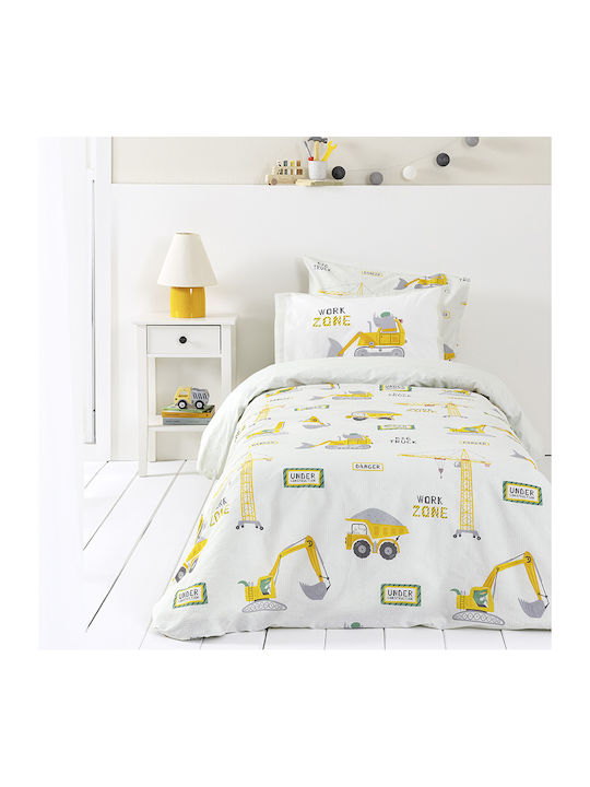 Nima Kids Pillowcase from 100% Cotton Multicolour