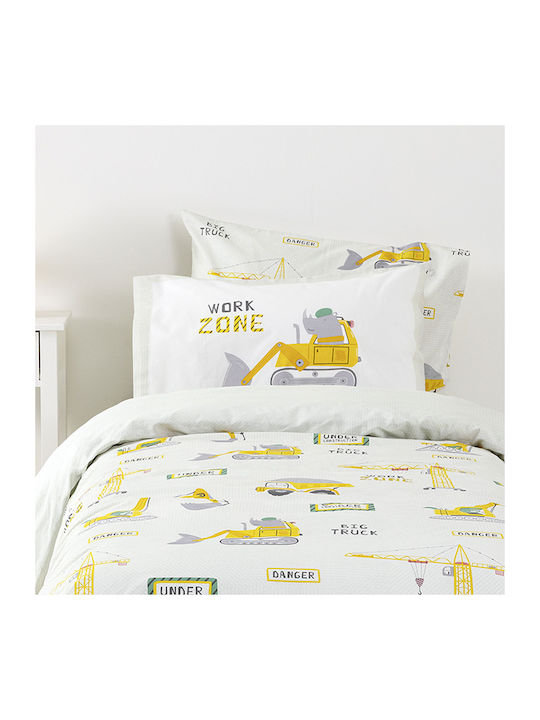 Nima Kids Pillowcase from 100% Cotton Multicolour