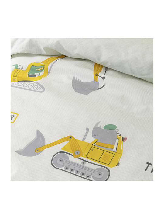 Nima Kids Pillowcase from 100% Cotton Multicolour