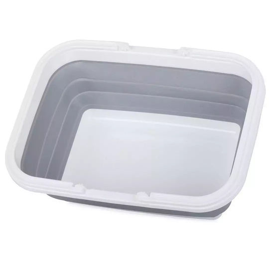 Ligean Pliabil Verk Din Silicon Capacitate 9 L Gri