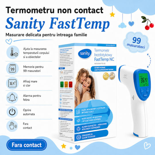 Pachet Nou-Născut Băiat Centură Anticolici Seringi Pentru Spălare Nazală Cameră De Inhalare Nebulizator Aspirator Nazal Soluție Salină Izotonică Pompă De Sân Manuală Termometru Fără Contact