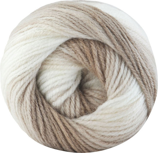 Kamgarn Cicibebe Batik Νημα Πλεξιματος Col550-17 Μπεζ Πολυχρωμο Ακρυλικο 100gr 360mtr