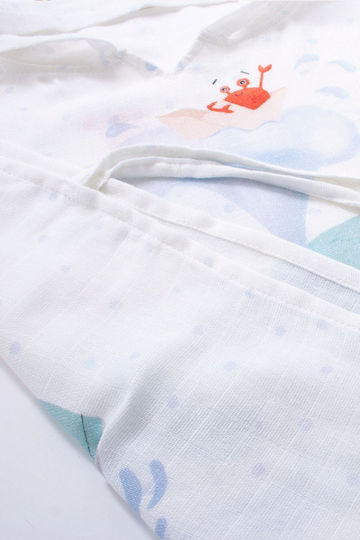 Stewehome Baby Poncho 100% Cotton Animal Pattern · Ste-025539-v53942