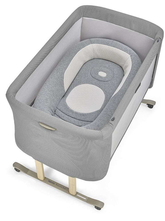 Inglesina Cradle with Mattress and Wheels Gray