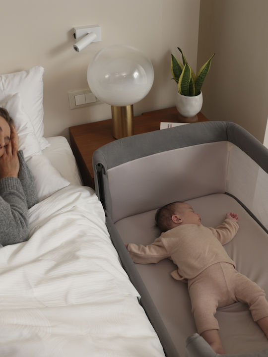 Inglesina Cradle with Mattress and Wheels Gray