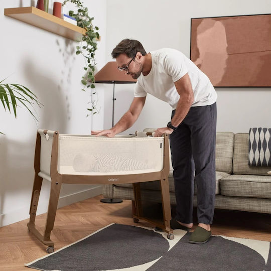 Snuz Snuzpod Studio Cradle with Mattress and Wheels