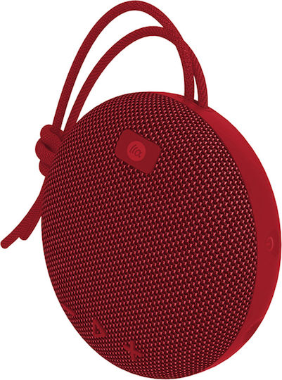 Tazata Palm 5 Αδιάβροχο Ηχείο Bluetooth με Διάρκεια Μπαταρίας έως 10 ώρες Κόκκινο