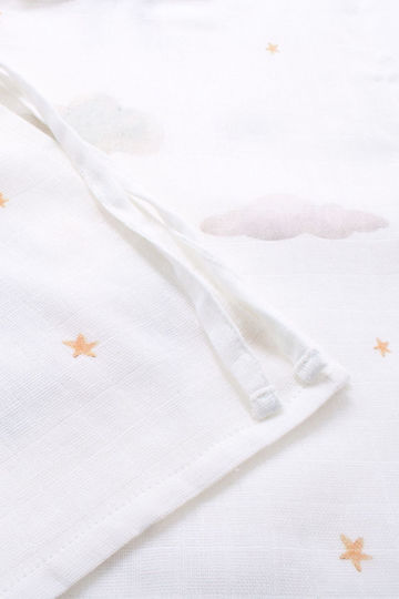 SteweHome Kinder Strandponcho Baumwolle Muslina