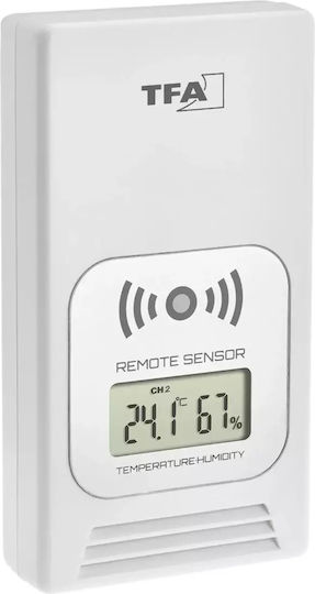TFA Life Wireless Digital Weather Station Tabletop Black