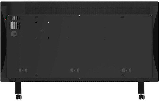 Eldom Convectoare pardoseală 2000W cu Termostat Electronic Negru