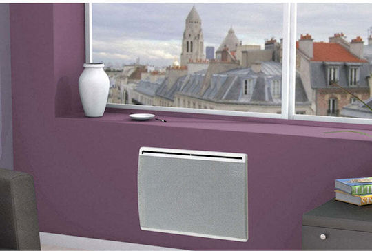 Airelec Konvektorheizung Wand 1500W mit elektronischem Thermostat 84x52cm Weiß