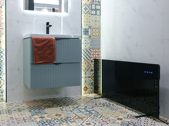 Lafe Convector Heater Floor 700W with Electronic Thermostat Black