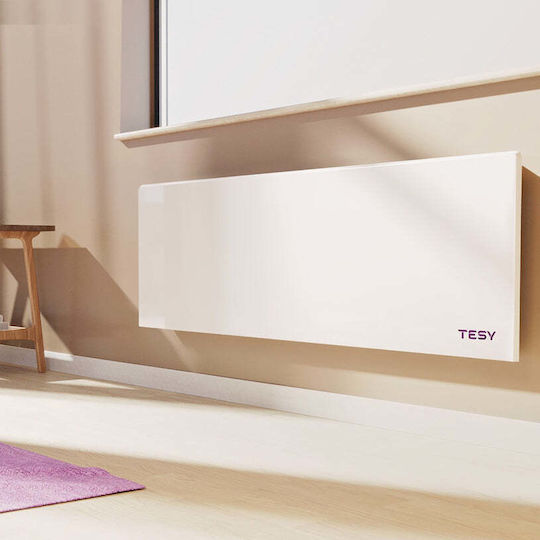 Tesy Convectoare Perete 1000W cu Termostat Electronic și WiFi Alb