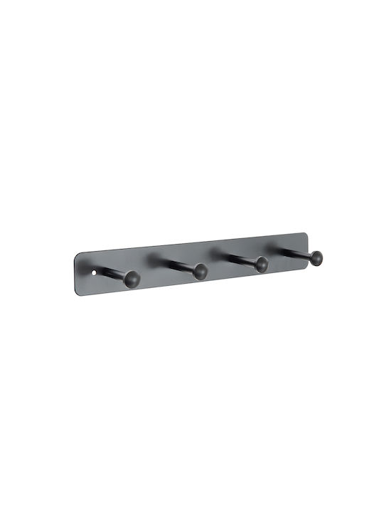 Wall Hanger 4 Positions 35x6.5x5 F-v Hook 193470 35x6.5x5 Metal