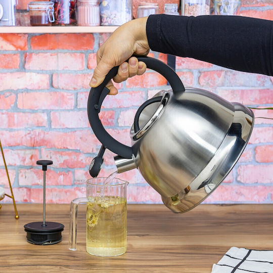 Zilan Fierbător Inoxidabil Argintiu 3500ml
