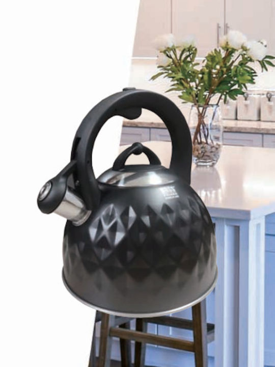 Bass Polska Wasserkocher Edelstahl Gray 3000ml