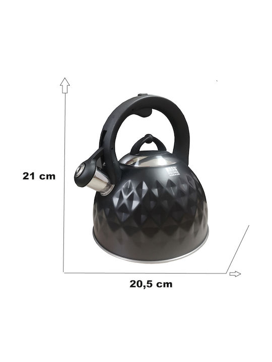 Bass Polska Wasserkocher Edelstahl Gray 3000ml